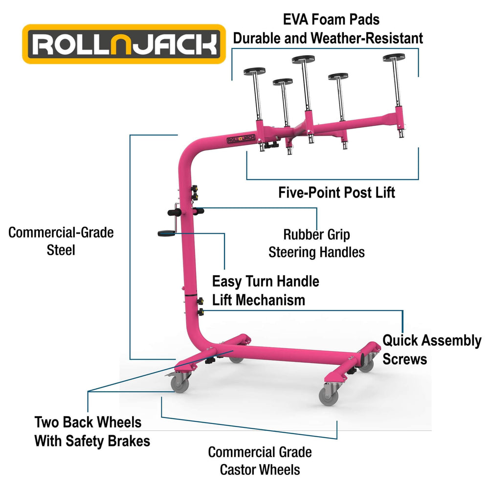 Pink RollnJack Lift