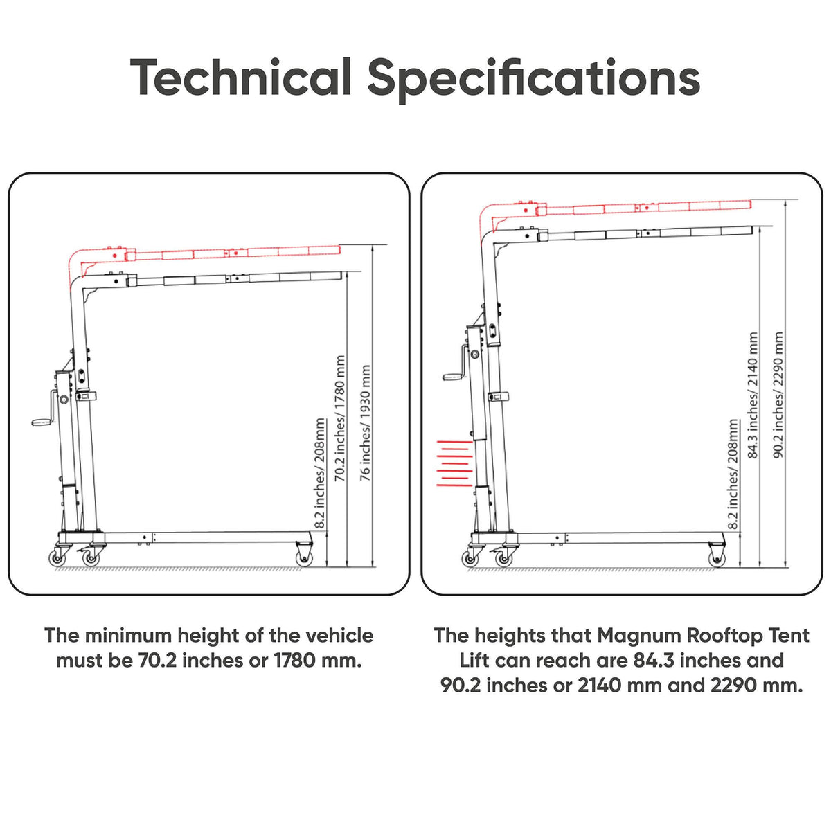 Magnum RTT Lift (High-Profile)