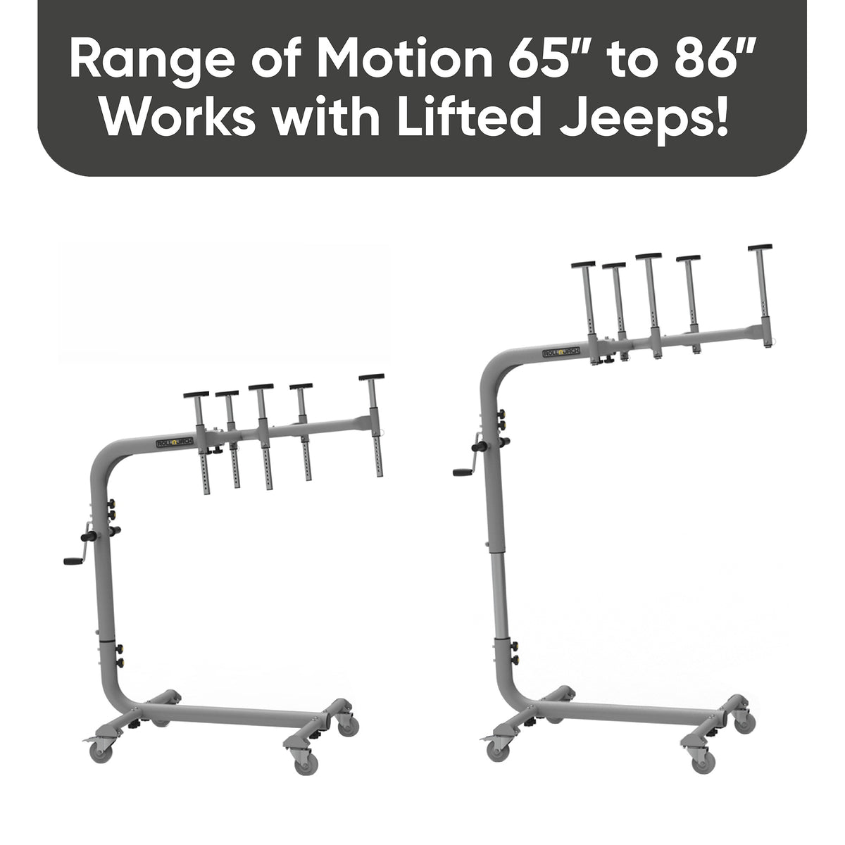 RollnJack Jeep Hardtop Removal & Storage Device